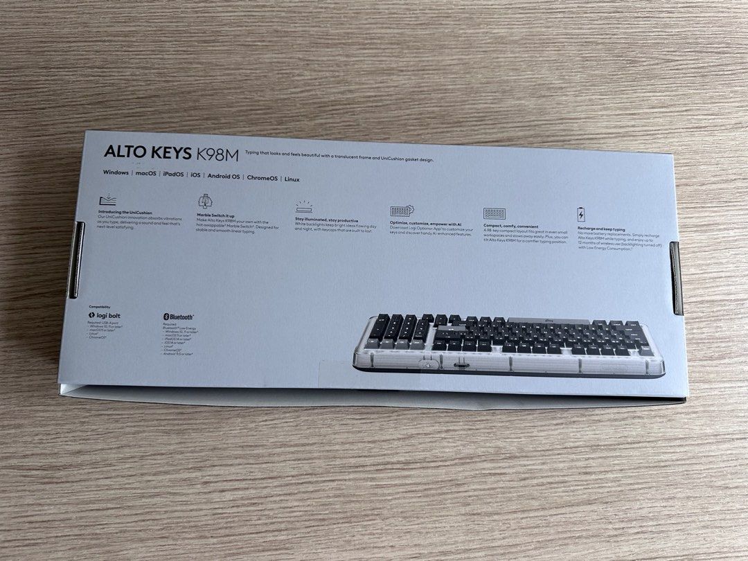 Logitech Alto Keys K98M Wireless Mechanical Keyboard456389584843581444