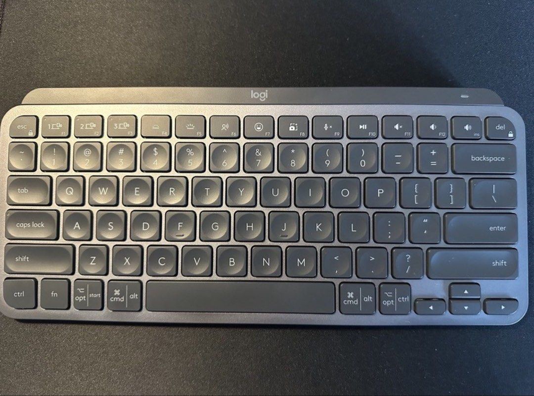 Logitech MX Keys Mini Wireless Keyboard - Graphite456506670024632320