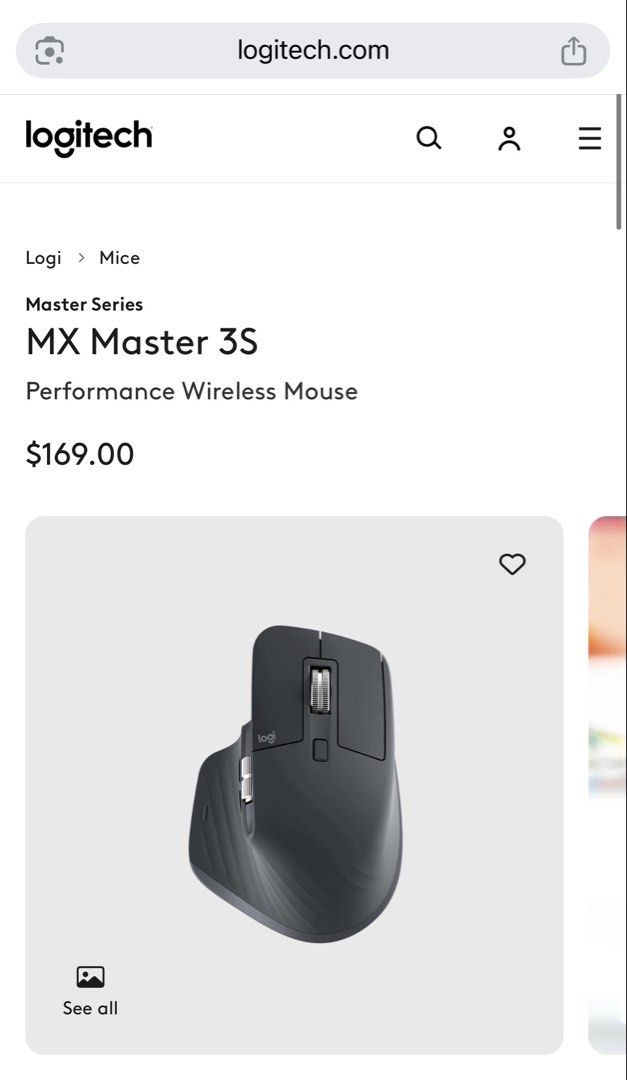 Logitech MX Master 3S Wireless Mouse456849551630028800