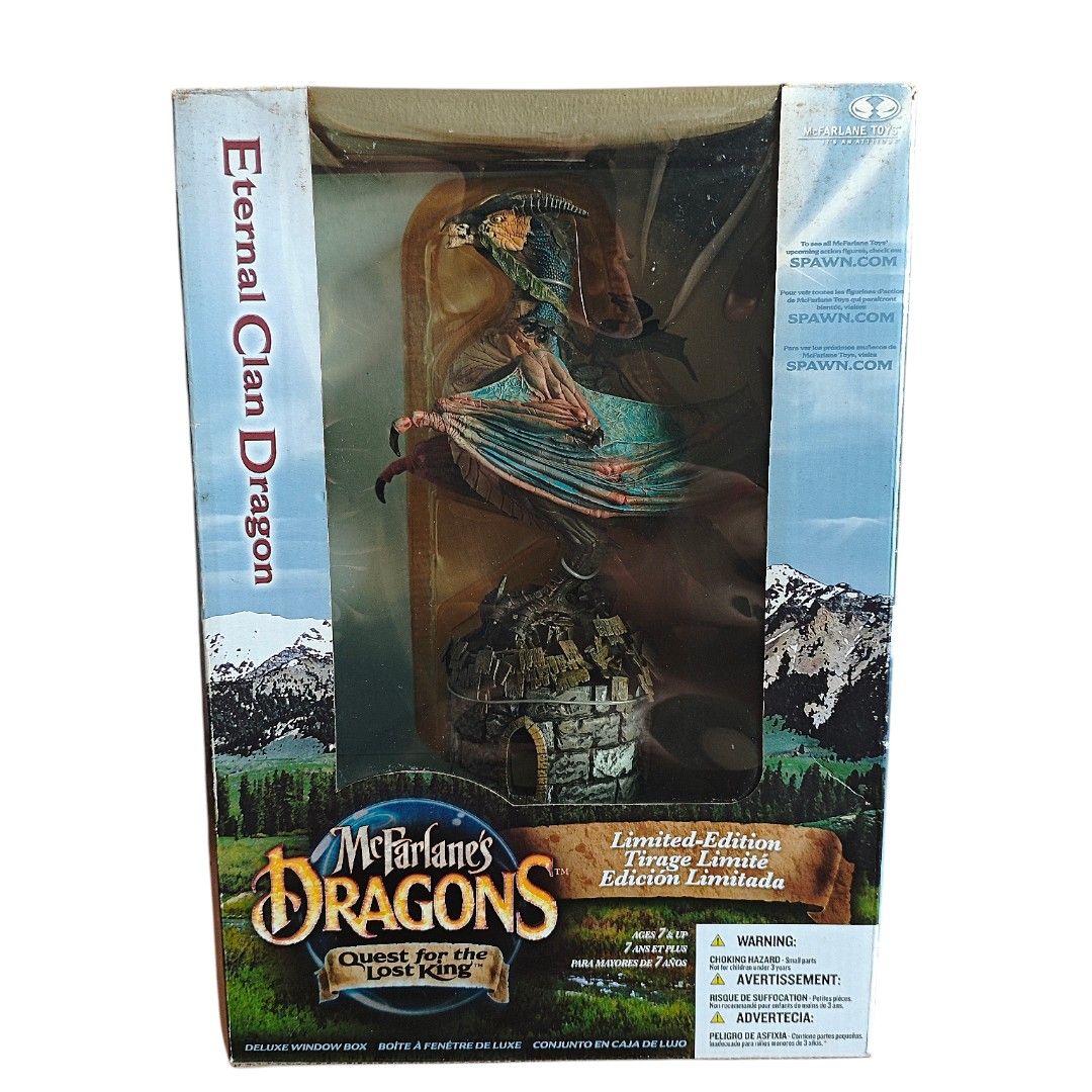 Mcfarlane Eternal Clan Dragon Boxset SEALED (Category: Figurines & Statues) located in Caloocan City. Submitted by ToytrixCollectibles (Listing ID 1438476869, Image 1). Description: Meet up: Savemore Kiko, Camarin, Caloocan Shipping Courier: STRICTLY LBC or Lalamove ONLY Mode of Payment: Bank Transfer or Gcash No rush shipping.