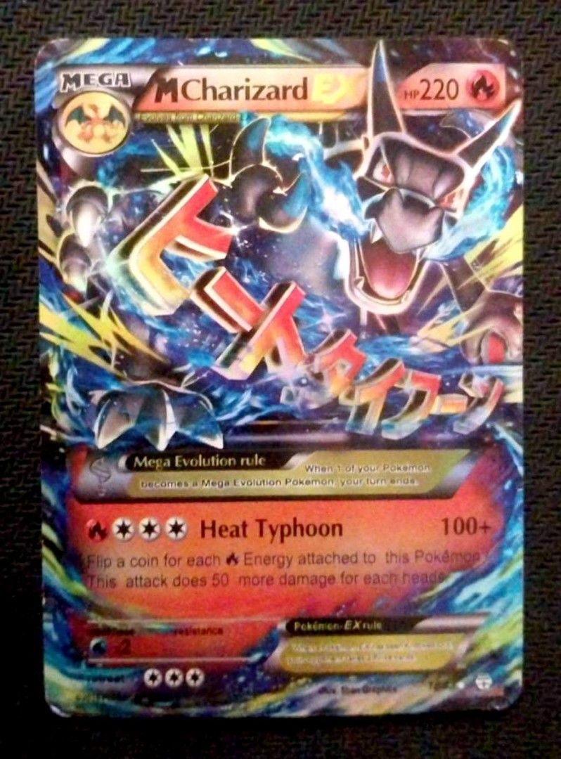 Mega Charizard Ex (2 versions) | Negotiable, Hobbies & Toys, Toys ...