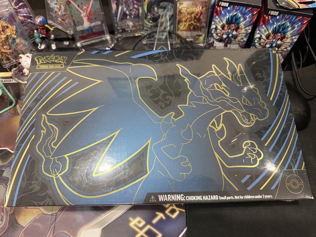 Mega Charizard UPC (Category: Raw Singles) located in Kuala Lumpur. Submitted by kahfong98 (Listing ID 1438433161, Image 1). Description: Random sell.