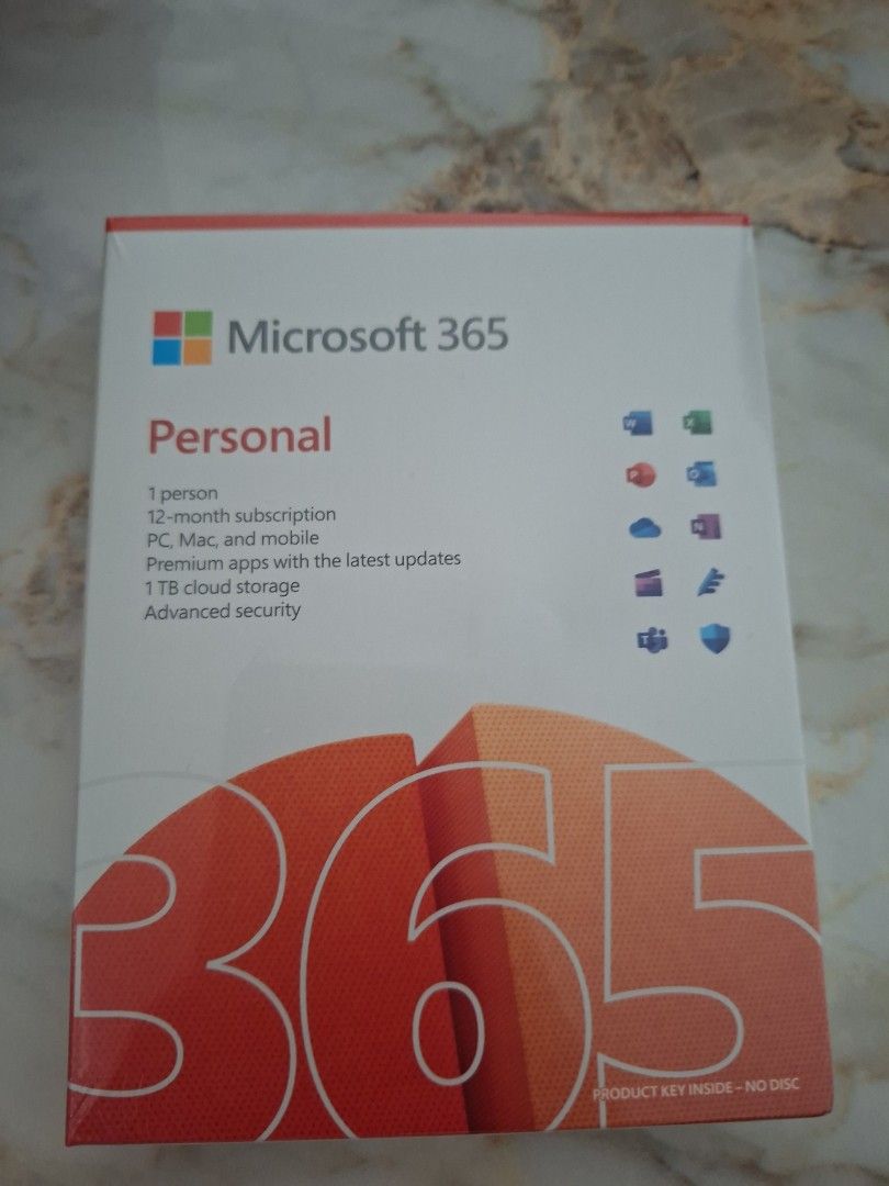 Microsoft 365 Personal - 1 Year Subscription456521313346529280
