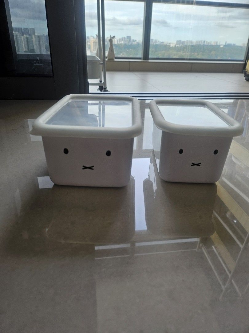 Miffy Deep Rectangle Food Storage Containers (2pcs)456350596197918720