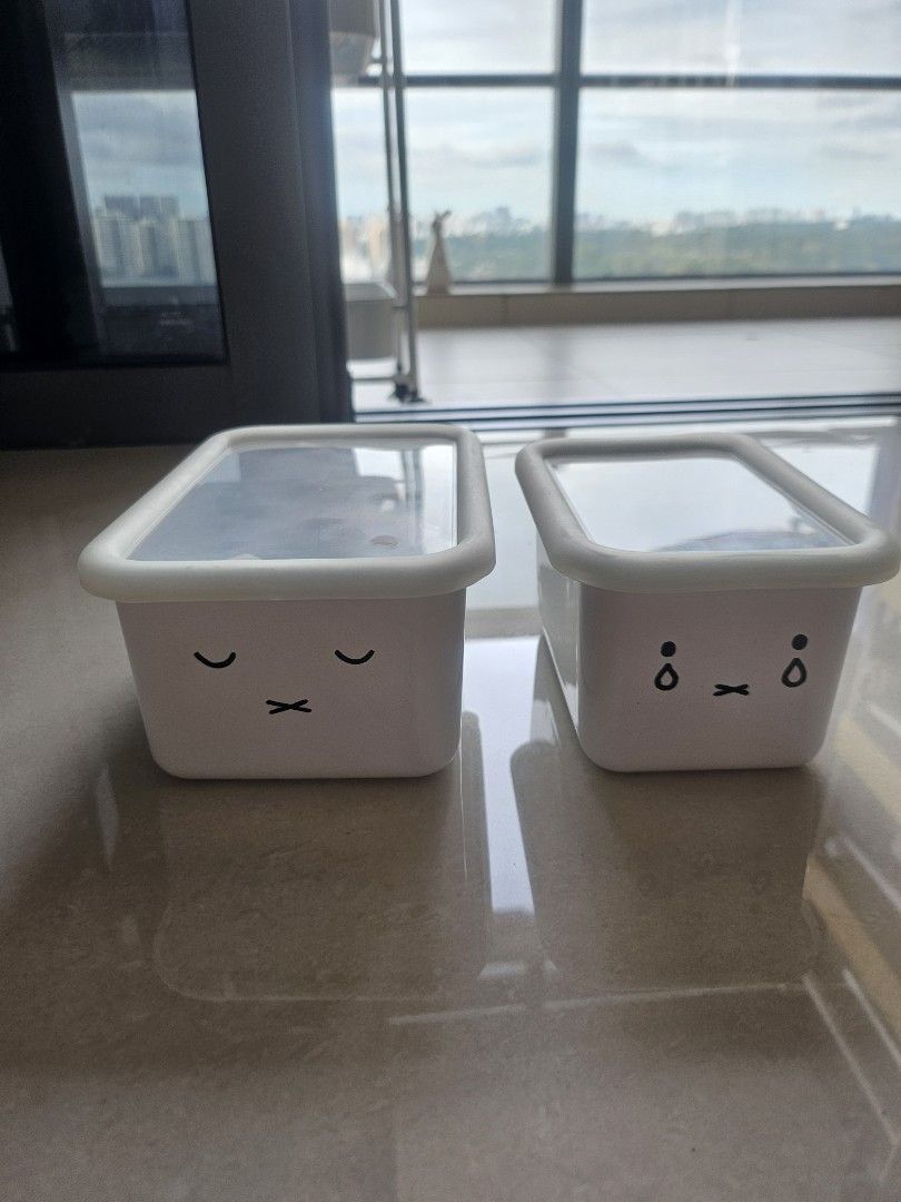Miffy Deep Rectangle Food Storage Containers (2pcs)456350596197918721