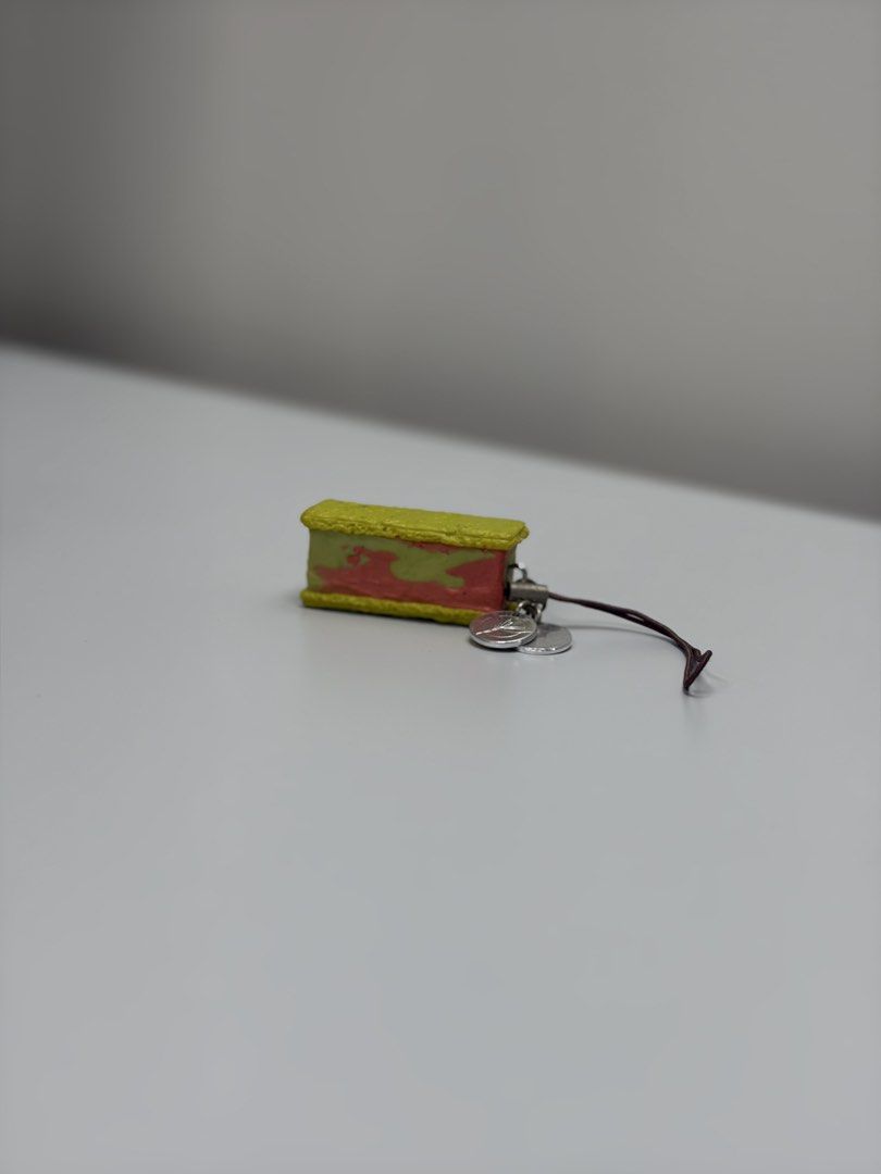Miniature Miss Gla'Gla Montebello or Ice Cream Sandwich Phone Charm from Japan (Category: Toys & Games) located in Makati City. Submitted by ia.collectibles (Listing ID 1438433386, Image 2). Description: .