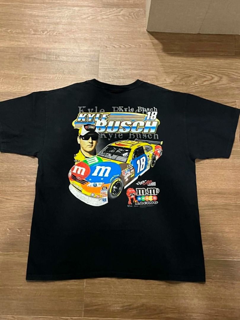 M&M's NASCAR Shirt (Category: Tshirts & Polo Shirts ) located in Makati City. Submitted by jmbvs (Listing ID 1438494162, Image 3). Description: Dimes W - 23 inches L - 29 inches.