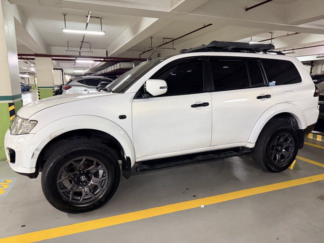 Montero Sport Glx 4x2 2015 (Category: Body Parts and Accessories) located in Magallanes. Submitted by declutteriiiiiing (Listing ID 1438498399, Image 2). Description: Montero Sport Glx SUV Automatic 4x2 | 2015 Selling my super reliable handsome car ✅ Complete Papers ✅ Casa Maintained ✅ Brandnew Timing Belt Set (March 2026) ✅ Newly Cleaned EGR ✅ Newly replaced Android LCD (still have the stock) ✅ New 18” Michelin Tires and Rims 2025 ✅ Changed Oil 