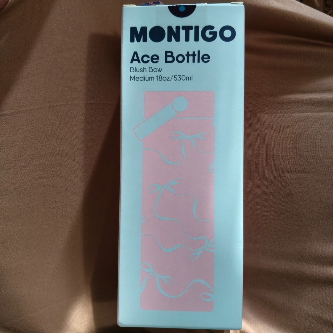 Montigo Ace Bottle - Blush Bow - 18oz456701320186439680