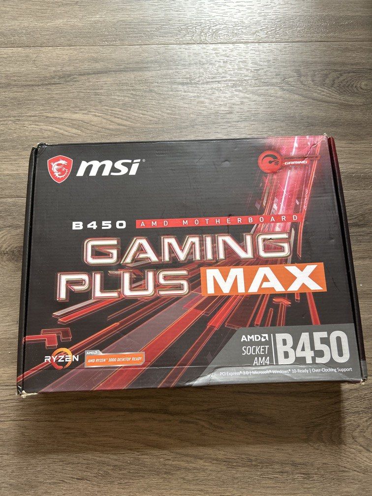 MSI B450 Gaming Plus MAX Motherboard456515749518387200