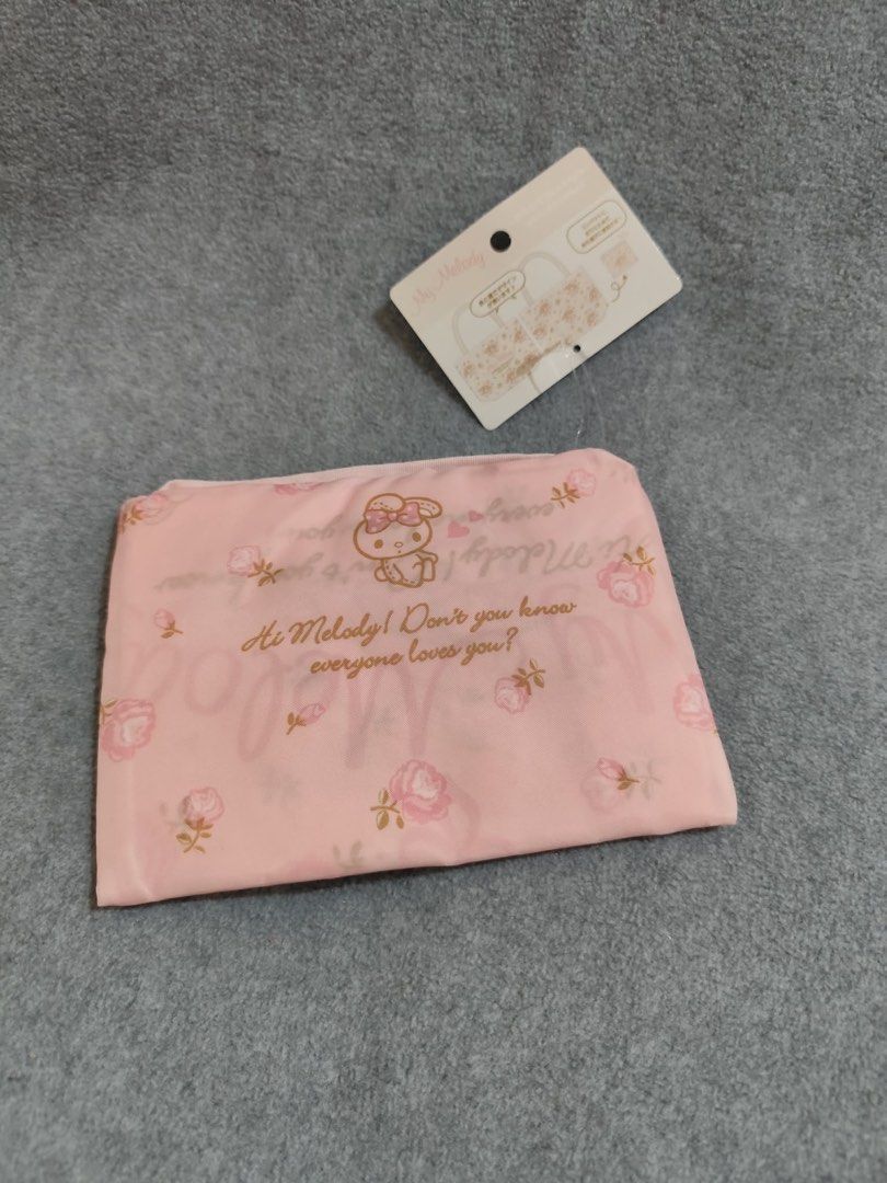 My Melody Rose Series Foldable Tote Bag (Category: Tote Bags) located in Quezon City. Submitted by eolshop (Listing ID 1438492053, Image 2). Description: My Melody Rose Series Foldable Tote Bag Sanrio Japan Brand New.