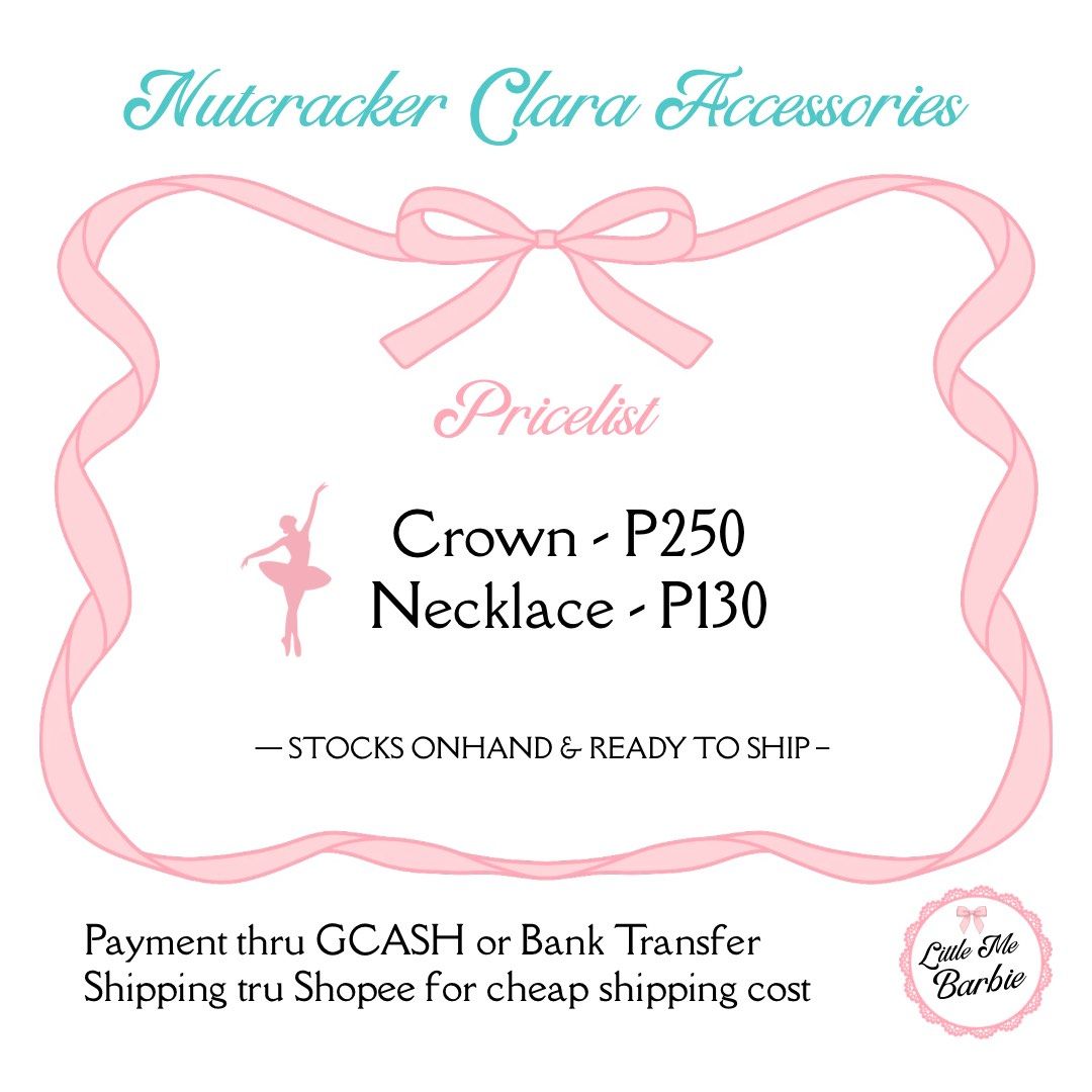 Barbie Nutcracker Clara Doll Crown and Necklace Accessories Replacement (Category: Kids Toys) located in Mexico. Submitted by heartbeatscrafts (Listing ID 1438385452, Image 3). Description: .
