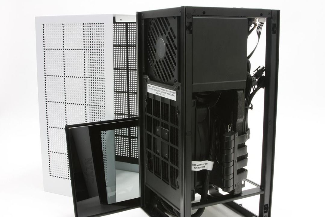 NZXT H1 Mini-ITX Matte White Computer pc Case v1456742682556508161