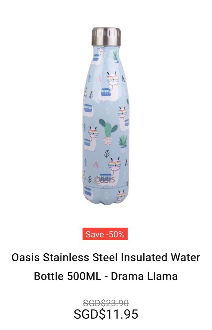 Oasis stainless steel bottle456806510185697280