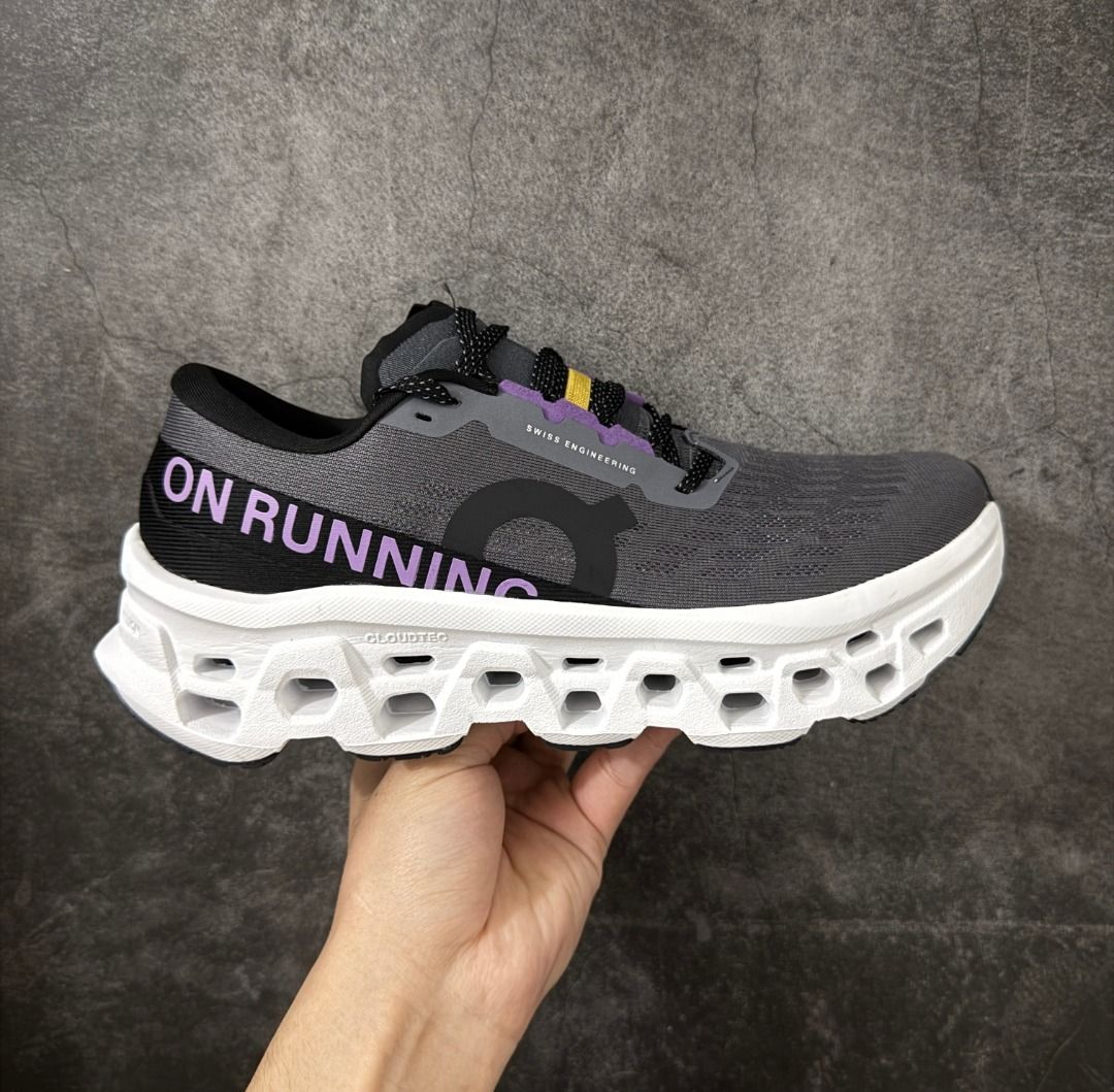 On Cloudmonster 3 Eclipse | Purple (Category: Sneakers) located in Singapore. Submitted by moedakmump07721 (Listing ID 1438399146, Image 2). Description: Within 5-7 working days you get it EU35 to EU46 Pay at your door. No upfront money. Free delivery New and real. Shoebox and tag included Private message for other looks you like.