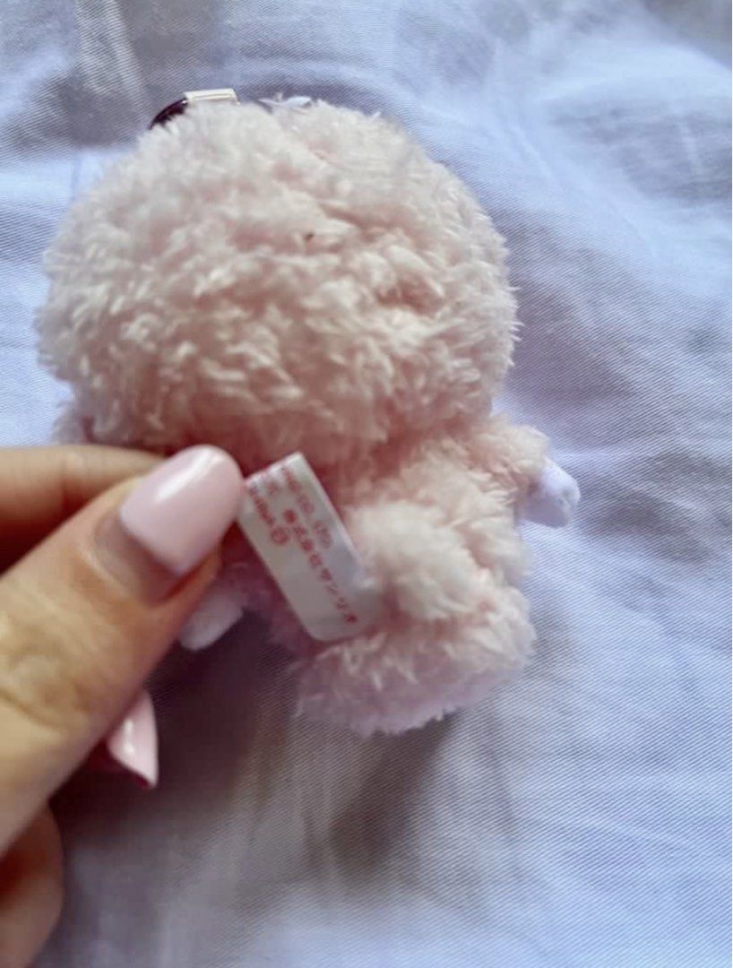 Original Sanrio My Sweet Piano charm plush keychain (Category: Toys & Games) located in Legazpi City. Submitted by user101115 (Listing ID 1438408945, Image 2). Description: - dirty needs washing.