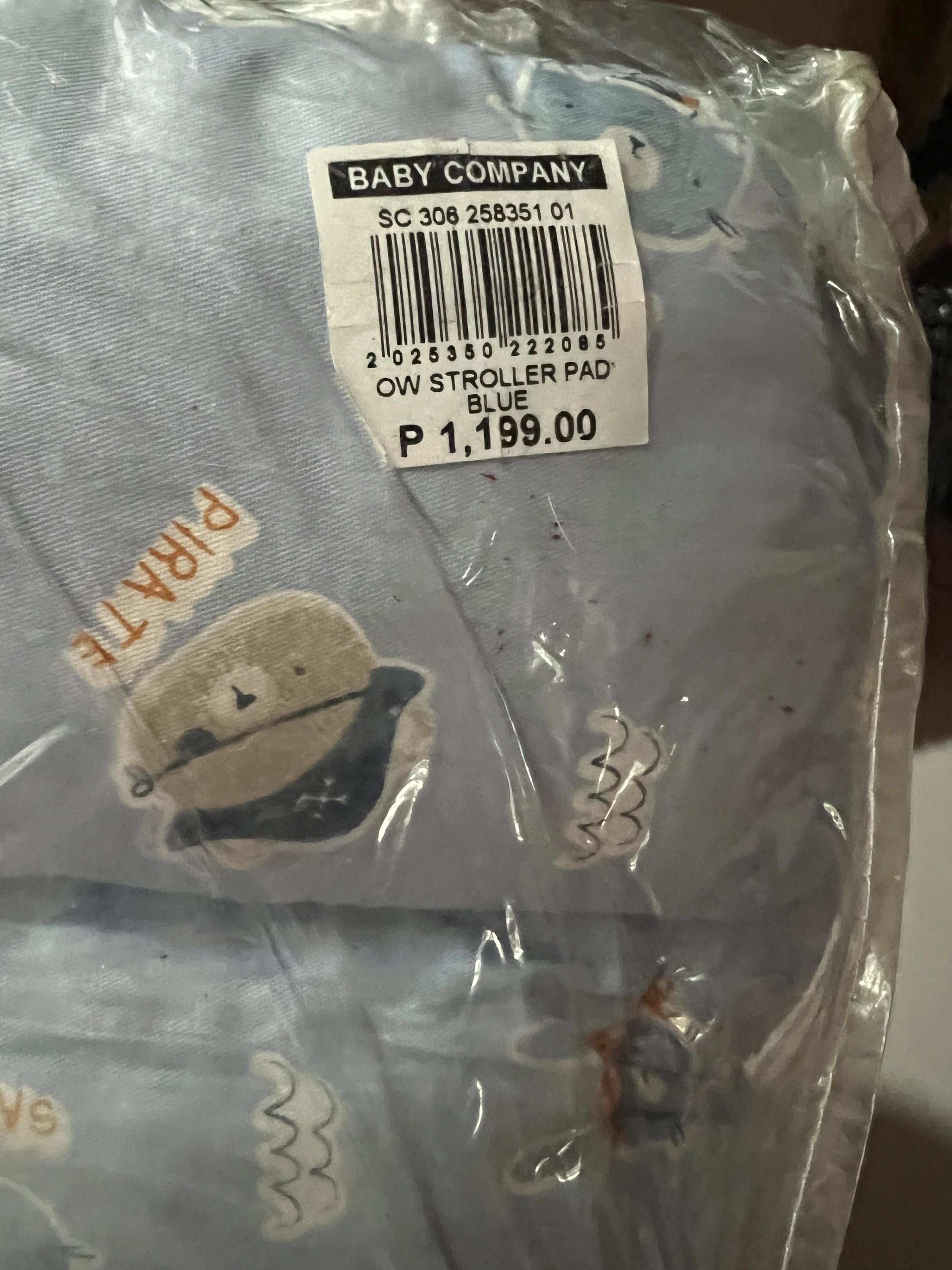 OWEN STROLLER PAD SEAT (Category: Strollers) located in Valenzuela. Submitted by ynethanne (Listing ID 1438314843, Image 2). Description: ORG OWEN STROLLER PAD SEAT - Blue Never Been Used Pick Up Only. — 📍 Valenzuela City.