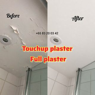 Plastering Service/Cement Screeding/Self Leveling/Dismantle/Disposal/Hacking/Box-up/False Ceiling. Collection item 1