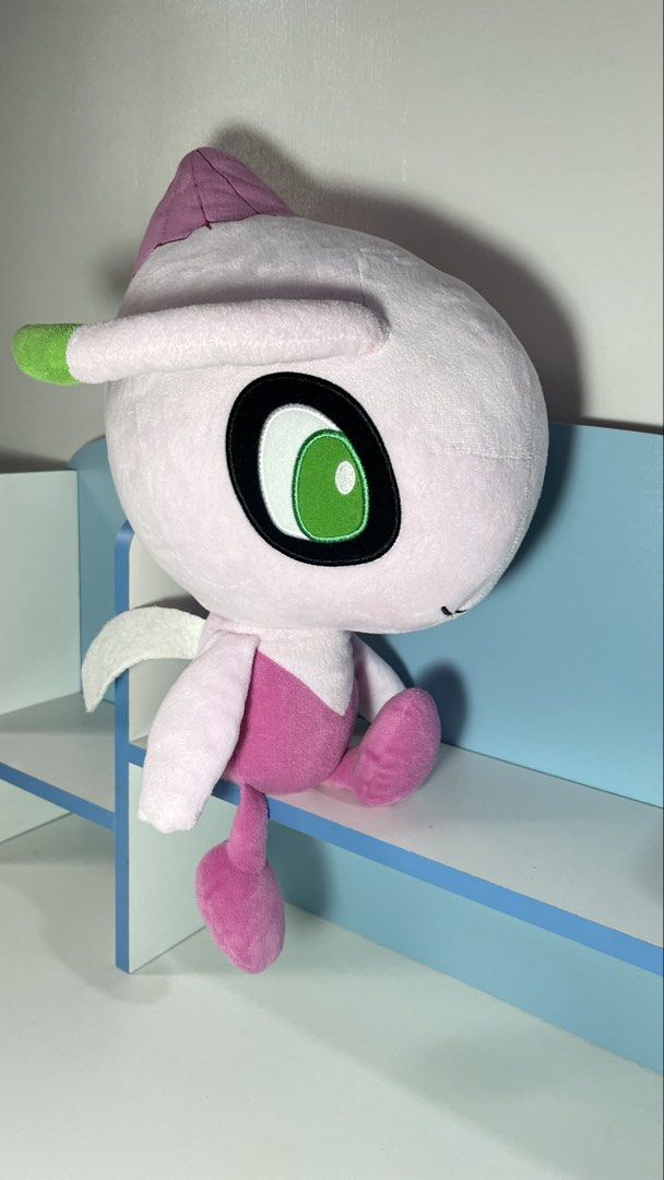 Pokemon Celebi large plushie (Category: Plushies & Soft Toys) located in Cainta. Submitted by jjsp_monsterhunting (Listing ID 1438392749, Image 3). Description: pokemon celebi large plushie approx 17 inches banpresto brand tag meet up pin loc cainta shipping options LALAMOVE✅JNT✅.