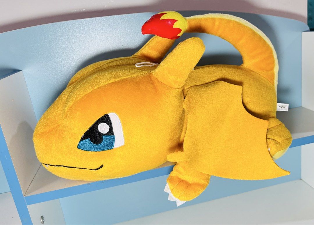 Pokemon Charizard chibi plushie (Category: Plushies & Soft Toys) located in Cainta. Submitted by jjsp_monsterhunting (Listing ID 1438392000, Image 3). Description: pokemon charizard chibi plushie approx 13 inches banpresto brand tag papertag meet up pin loc cainta shipping options LALAMOVE✅JNT✅.