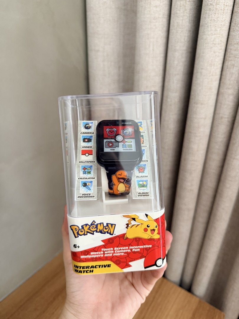 Pokemon Kids Interactive smart watch (Category: Wearables & Smart Watches) located in Marikina City. Submitted by nicasandoval (Listing ID 1438312602, Image 1). Description: Bnew and sealed Original price was 3,500.