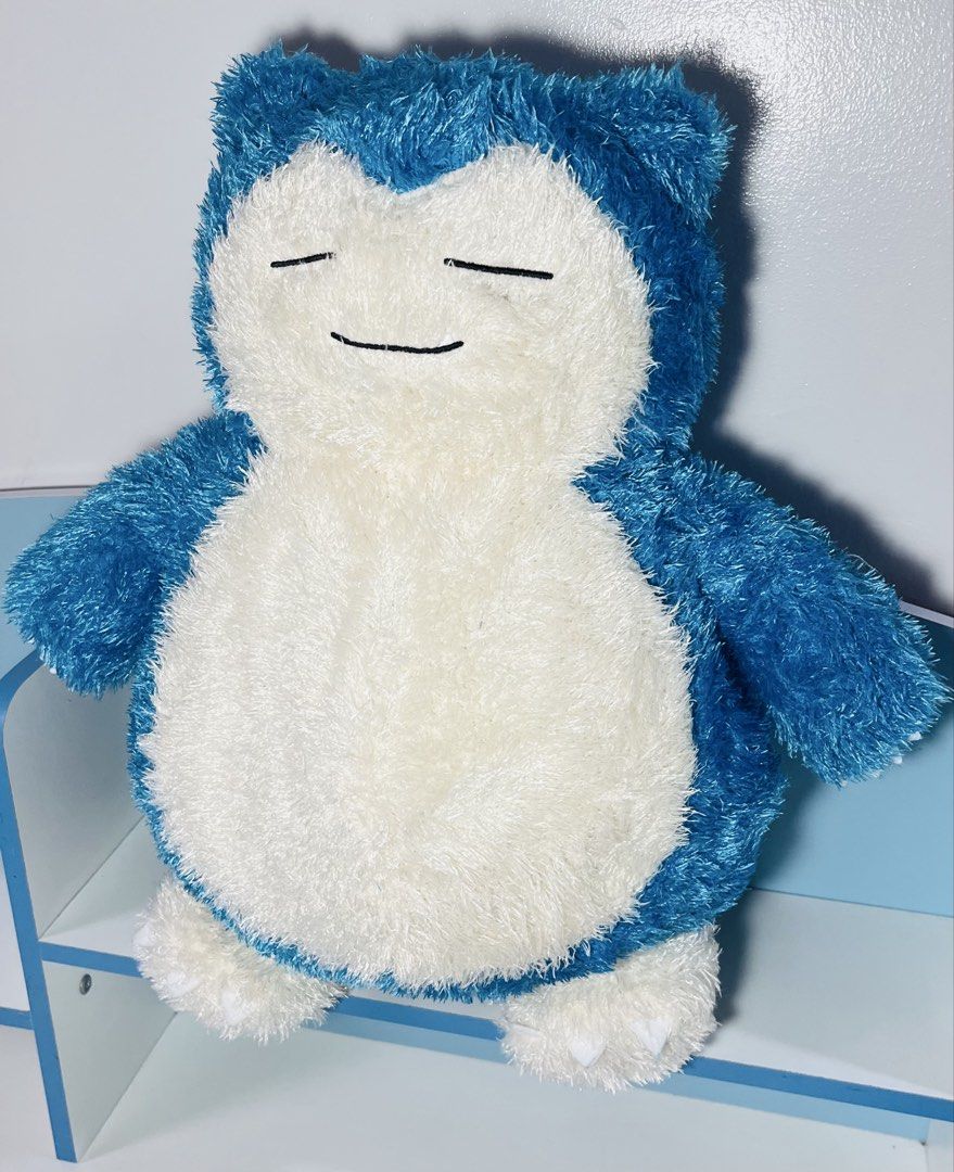 Pokemon Snorlax large plushie (Category: Plushies & Soft Toys) located in Cainta. Submitted by jjsp_monsterhunting (Listing ID 1438388604, Image 2). Description: pokemon snorlax large plushie approx 18 inches banpresto brandtag meet up pin loc cainta shipping options LALAMOVE✅JNT✅.