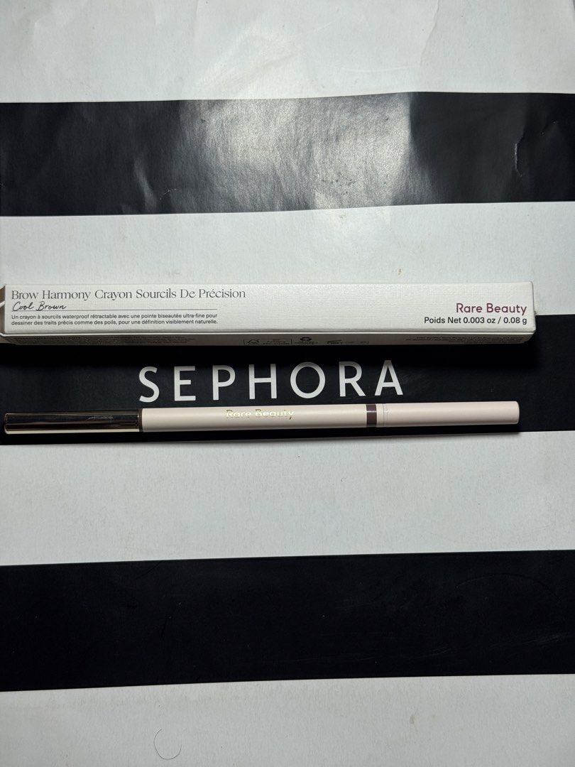 Rare beauty brow harmony precision pencil (Category: Makeup) located in Manila. Submitted by shophard3rr (Listing ID 1438444555, Image 1). Description: 💯 AUTHENTIC - BRAND NEW FROM SEPHORA USA 🇺🇸 Mode of Payment - GCASH / MAYA / METRO / BDO *Delivery fee will be shouldered by the buyer Delivery - Lalamove / Grab Outside Metro - J&T / LBC Pm for more Items!!! (I work in USA so nothing to worry about authenticity) 😇I’LL DOUBLE THE PRICE IF ITS 