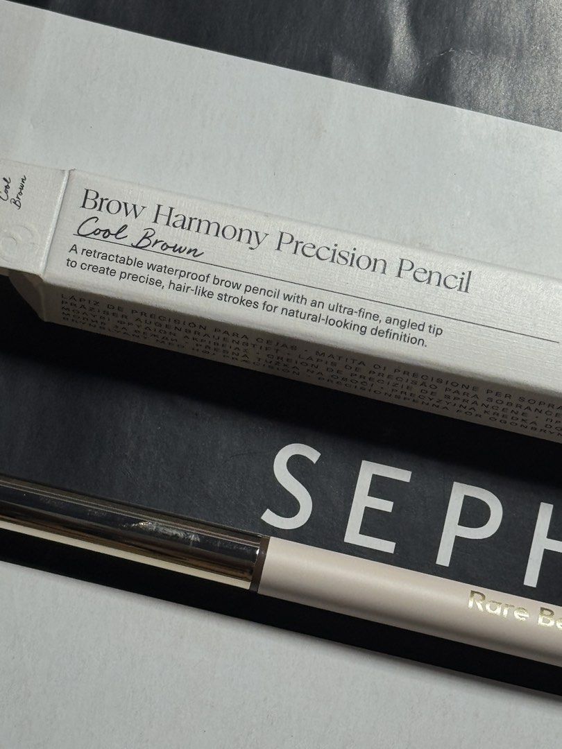 Rare beauty brow harmony precision pencil (Category: Makeup) located in Manila. Submitted by shophard3rr (Listing ID 1438444555, Image 3). Description: 💯 AUTHENTIC - BRAND NEW FROM SEPHORA USA 🇺🇸 Mode of Payment - GCASH / MAYA / METRO / BDO *Delivery fee will be shouldered by the buyer Delivery - Lalamove / Grab Outside Metro - J&T / LBC Pm for more Items!!! (I work in USA so nothing to worry about authenticity) 😇I’LL DOUBLE THE PRICE IF ITS 