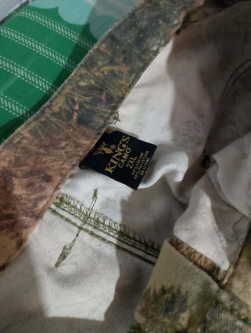 Realtree pants (Category: Jeans) located in Manila. Submitted by adrianaban04817 (Listing ID 1438454739, Image 2). Description: - King's Camo camouflage pants - Size: 2XL -size 32×38 Leg 8.4 issue Pinaliit sa waist kaya naging 32 .