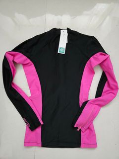 Roxy Women's Rash Guard - Navy Blue, Women's Fashion, Swimwear, Rash ...