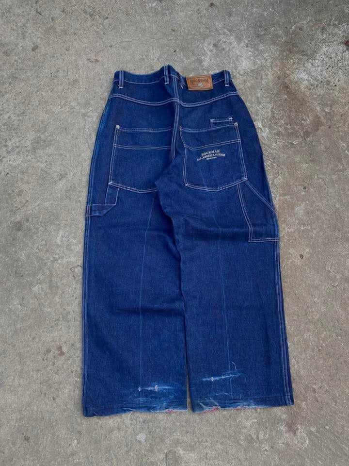 Roca Wear replica baggy carpenter pants (Category: Jeans) located in Cavite. Submitted by sinacccc (Listing ID 1438305663, Image 2). Description: inches waist - 32 lenght - 40.