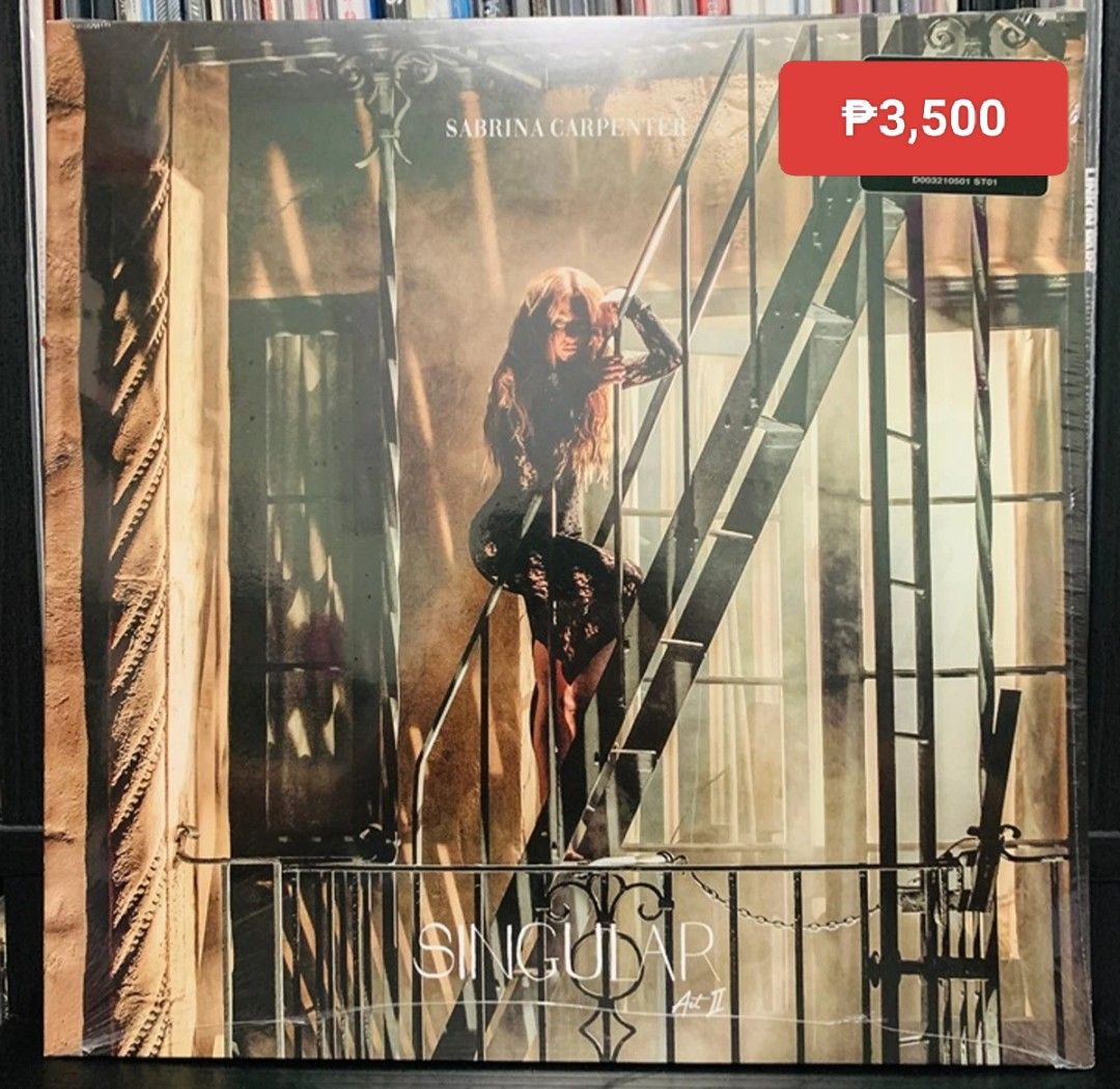 Sabrina Carpenter - Singular Act 2 (Category: CDs & DVDs) located in Manila. Submitted by jhenaloymerchandise (Listing ID 1438485265, Image 1). Description: Sabrina Carpenter - Singular Act 2.