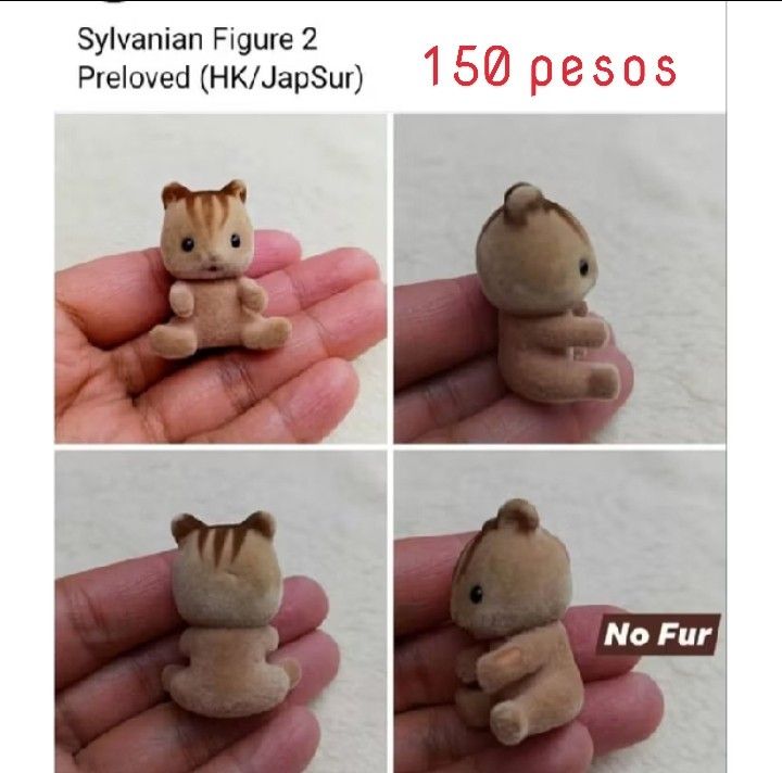 selling per piece Sylvanian Critters/Figures (Category: Figurines & Statues) located in Baguio. Submitted by boxmania (Listing ID 1438461661, Image 2). Description: selling per piece price varies, see individual photos From HK/UK/Dubai/Canada or Japan Surplus Box What you see is what you get No return, no exchange (random item po nakukuha ng seller sa box).