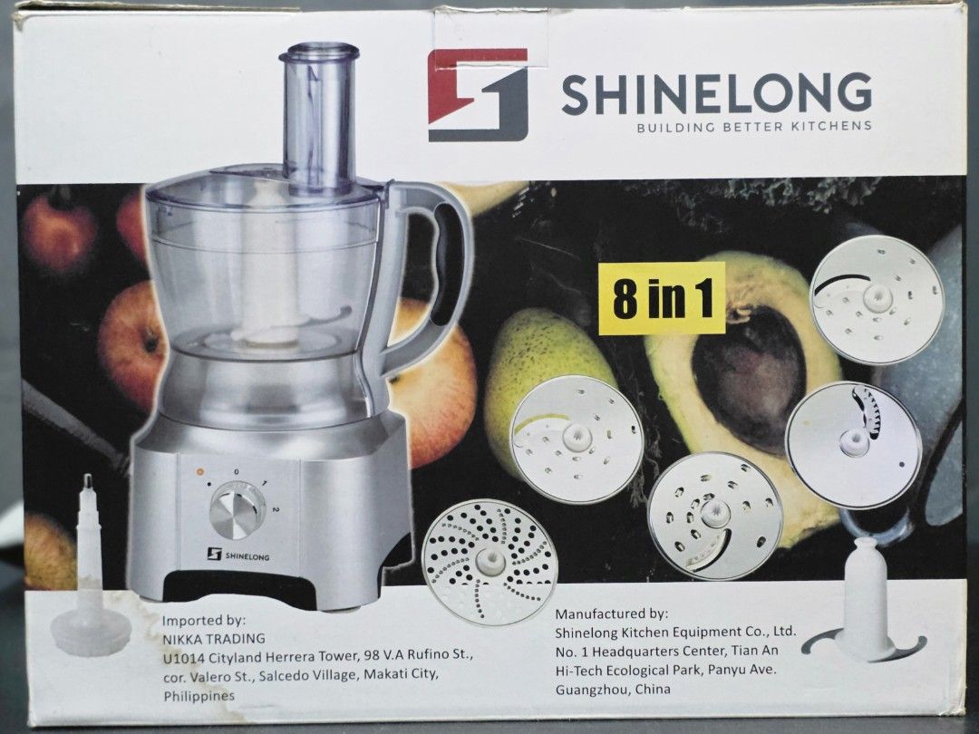 Shinelong food processor (Category: Other Kitchen Appliances) located in Quezon City. Submitted by zeltorres30 (Listing ID 1438423972, Image 1). Description: .