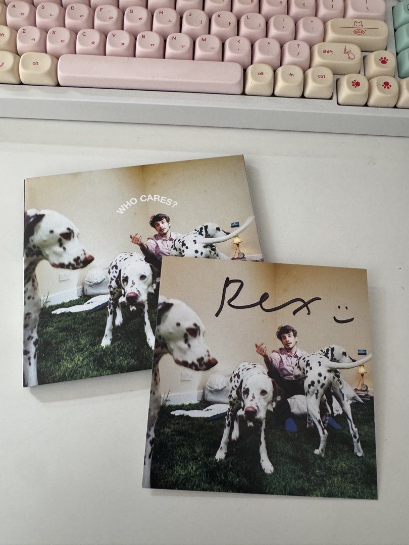SIGNED Rex Orange County Who Cares CD (Category: CDs & DVDs) located in Manila. Submitted by danistudios (Listing ID 1438390695, Image 1). Description: Signed card included 10/10 mint condition Original Pm if interested, thank you!.