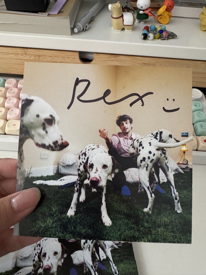 SIGNED Rex Orange County Who Cares CD (Category: CDs & DVDs) located in Manila. Submitted by danistudios (Listing ID 1438390695, Image 2). Description: Signed card included 10/10 mint condition Original Pm if interested, thank you!.