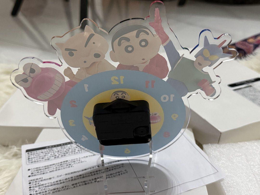 Sinchan cute acrylic table clock japan 3pcs available (Category: Clocks) located in Manila. Submitted by clevertiger.15429d (Listing ID 1438476175, Image 3). Description: .
