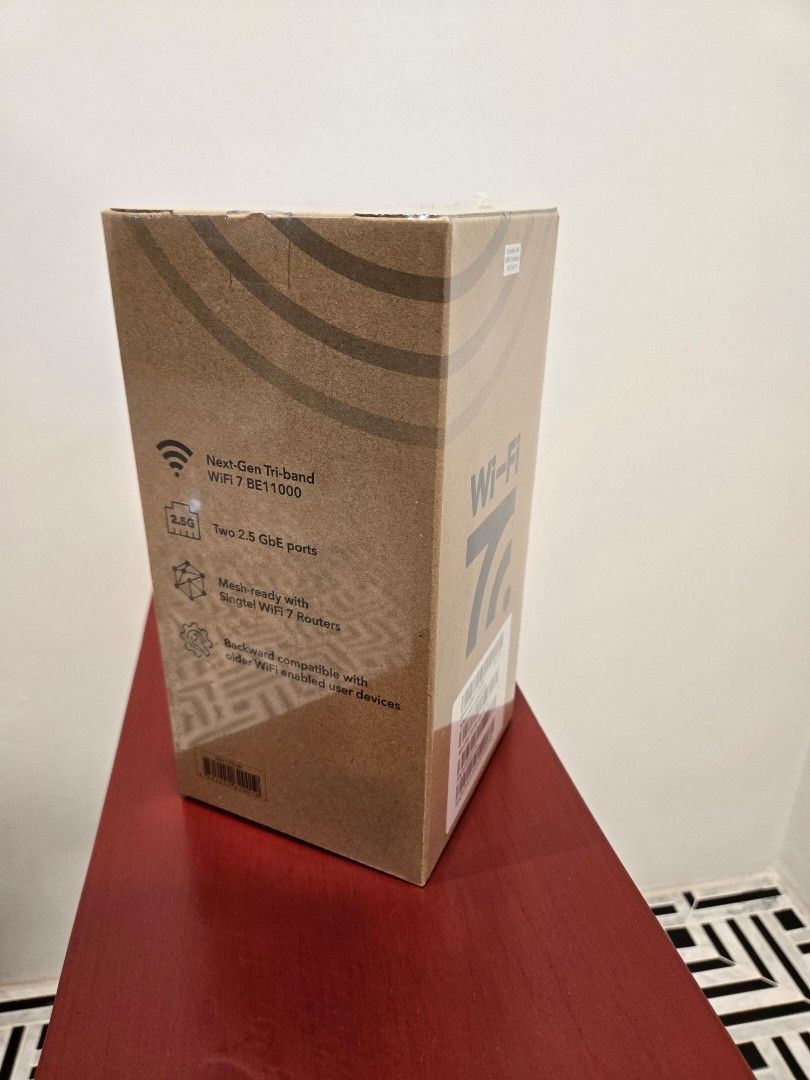 Singtel wifi 7 Router HB611-SGST456739211014973443