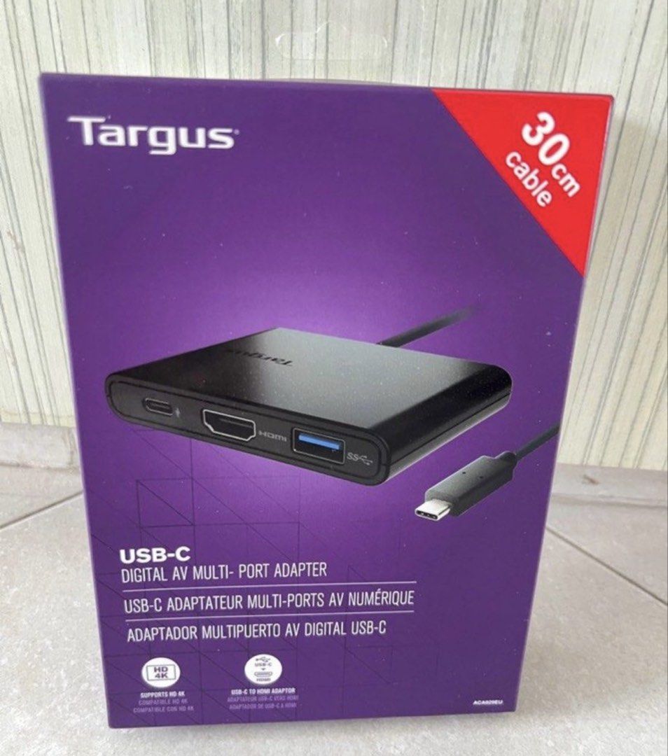 Targus USB-C Multi-Port Adapter456725393950658560
