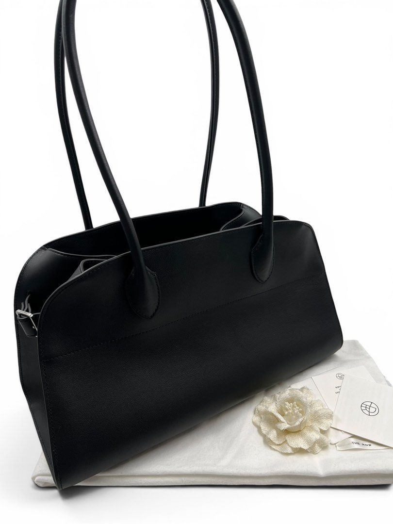 ⚜️The Row Margaux Shoulder bag (Category: Luxury Bags & Wallets) located in Makati City. Submitted by 90sangel (Listing ID 1438368694, Image 2). Description: •Item: The Row Margaux shoulder bag 🖤💼 •Condition: Excellent! .