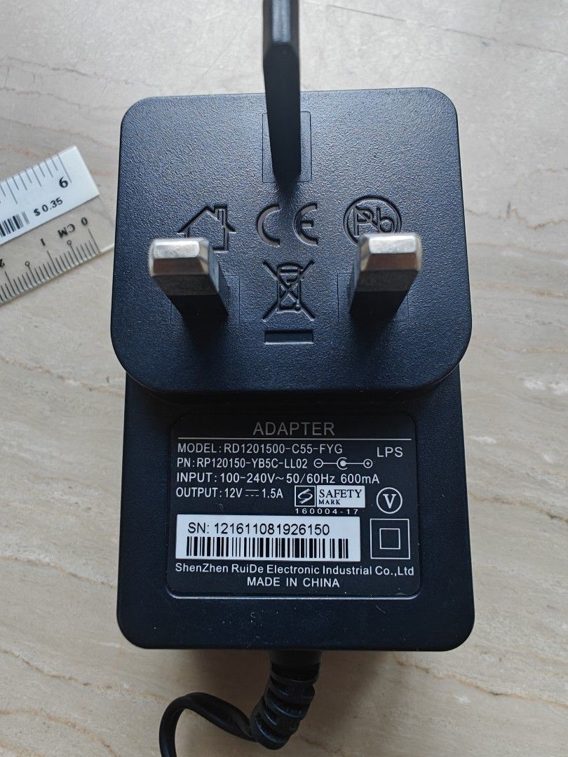 Power Adapter 12V 1.0A/1.5A456499883914055682