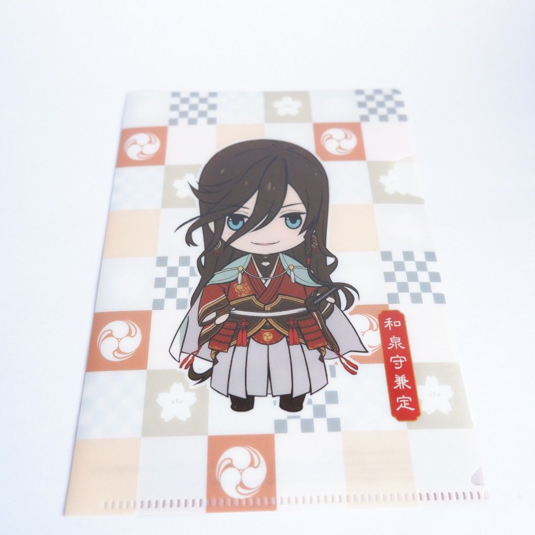 Touken Ranbu Mini Clear File Folder Izuminokami Kanesada (Category: Fan Merchandise) located in Taytay. Submitted by kyo.mono (Listing ID 1438466451, Image 1). Description: 💟Follow us on IG: kyo.mono for faster replies TikTok: kyo.mono_ for videos and review Good as new Auth from Japan Actual photo posted.