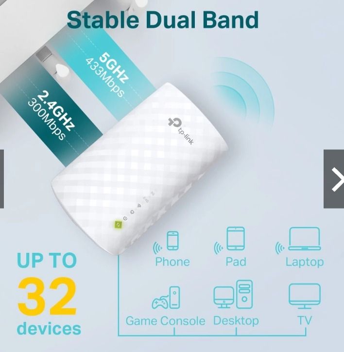 TP-Link RE200 WiFi Range Extender456845228843345921