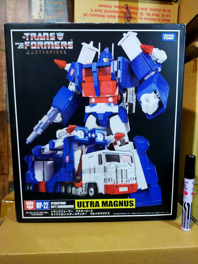 Transformers Masterpiece MP-22 Ultra Magnus (Category: Figurines & Statues) located in Manila. Submitted by sug0it0ys (Listing ID 1438393242, Image 1). Description: *Kindly read before messaging offers. Click on the ad to see full details. No Trades ❌ Pass on Low offers ❌ No Long Reservations ❌ ================= TAKARA TOMY Transformers Masterpiece MP-22 Ultra Magnus *2015 release *OPENED *complete accessories *with manual ========== *Free shippi