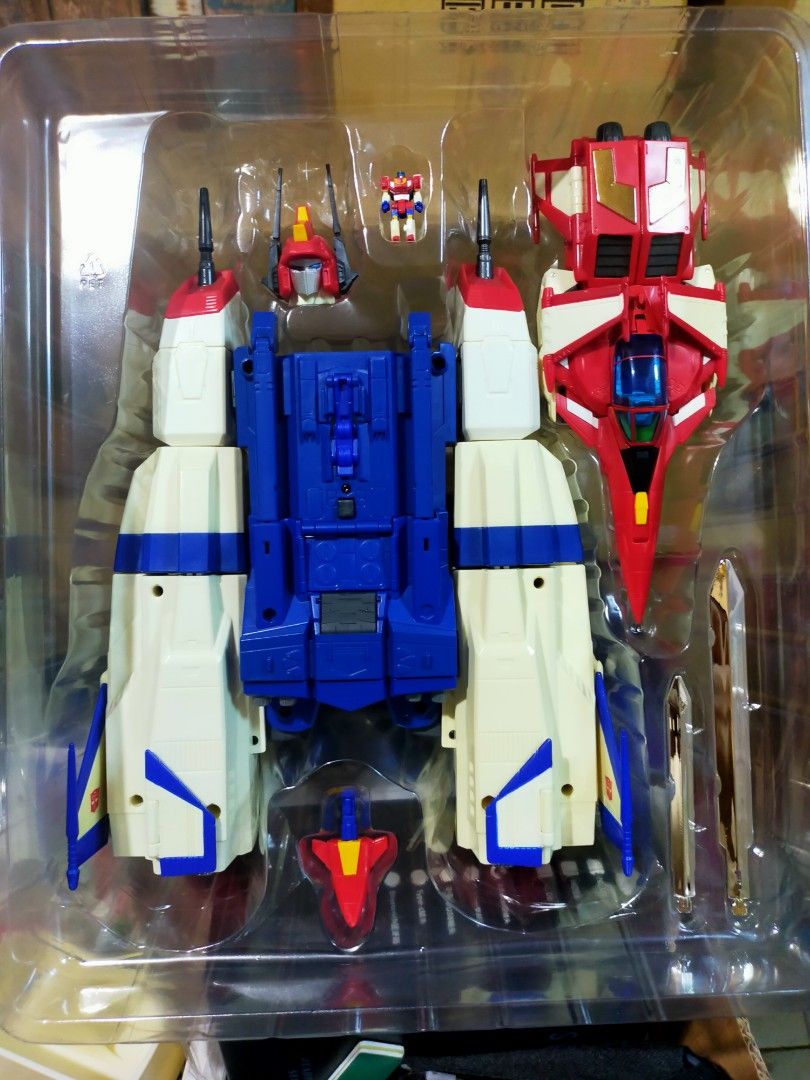 Transformers Masterpiece MP-24 Star Saber (Category: Action & Battle Toys) located in Manila. Submitted by sug0it0ys (Listing ID 1438396165, Image 2). Description: *Kindly read before messaging offers. Click on the ad to see full details. No Trades ❌ Pass on Low offers ❌ No Long Reservations ❌ ================= TAKARA TOMY Transformers Masterpiece MP-24 Star Saber *OPENED *ISSUE: - plastic oxidation on some white parts ======== *Free shipping via
