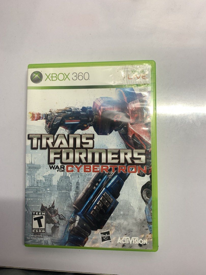 Transformers war for cybertron (Category: Xbox) located in Caloocan City. Submitted by karlosta.2262 (Listing ID 1438476734, Image 1). Description: 🔥 Xbox 360 — Transformers: War for Cybertron 💿 Complete in Box (CIB) ✨ Disc is super clean — no scratches, reflective/rainbow surface 📖 Manual included 📦 Case in excellent condition — no folds/stains Rare and collectible Xbox 360 title. Tested and working perfectly. 💰 ₱4,000 📍Meetup / shipping a