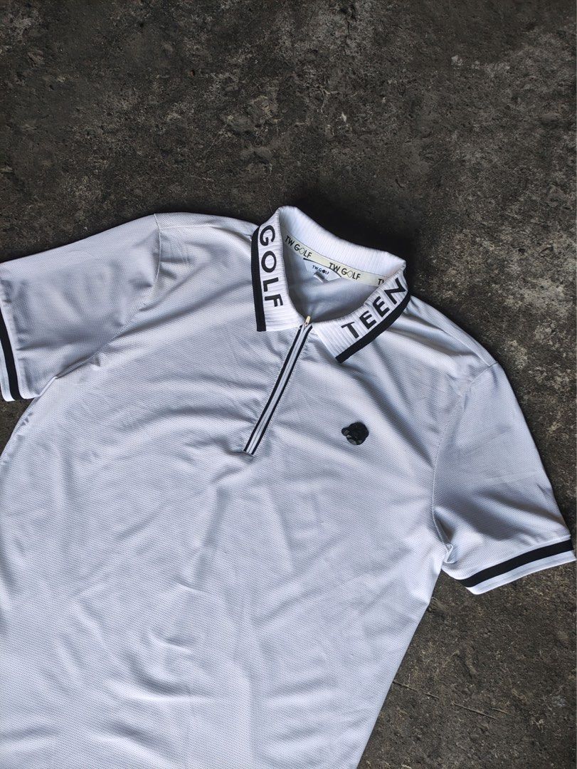 TW GOLF ZIP UP POLO SHIRT (Category: Tshirts & Polo Shirts ) located in Bocaue. Submitted by mosthighcollective (Listing ID 1438456951, Image 2). Description: TW GOLF ZIP UP POLO SHIRT Size: M to L Dimes: 20 width 28 length Good as new condition No issue 650 only Dm me to purchase 📥 .