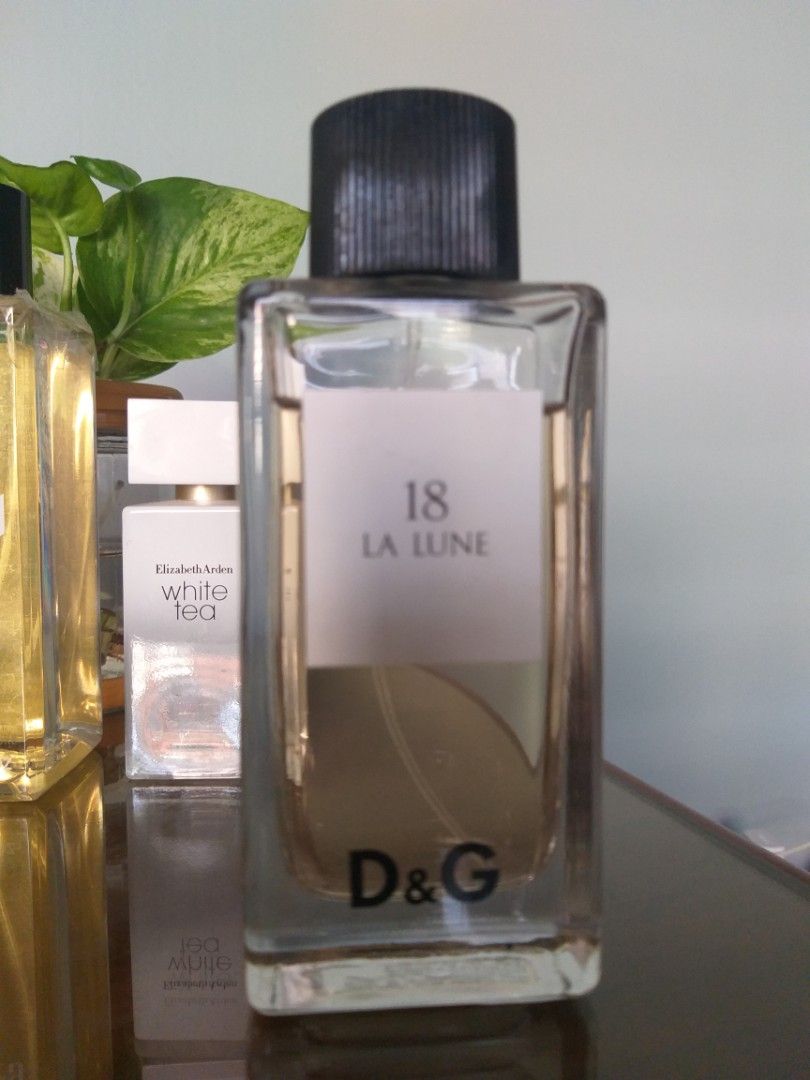 Various perfumes (Category: Fragrance & Deodorants) located in Las Pinas. Submitted by wildgem_d6f82e (Listing ID 1438388698, Image 3). Description: -eternity moment CK, 100 ml ,2500 php -18 la lune, d&g, 100 ml ,2000 php -white tea elizabeth arden50ml,1000php -heavenly Victoria secret 250ml,1200ph all original, authentic, slightly used. message 09562644479.