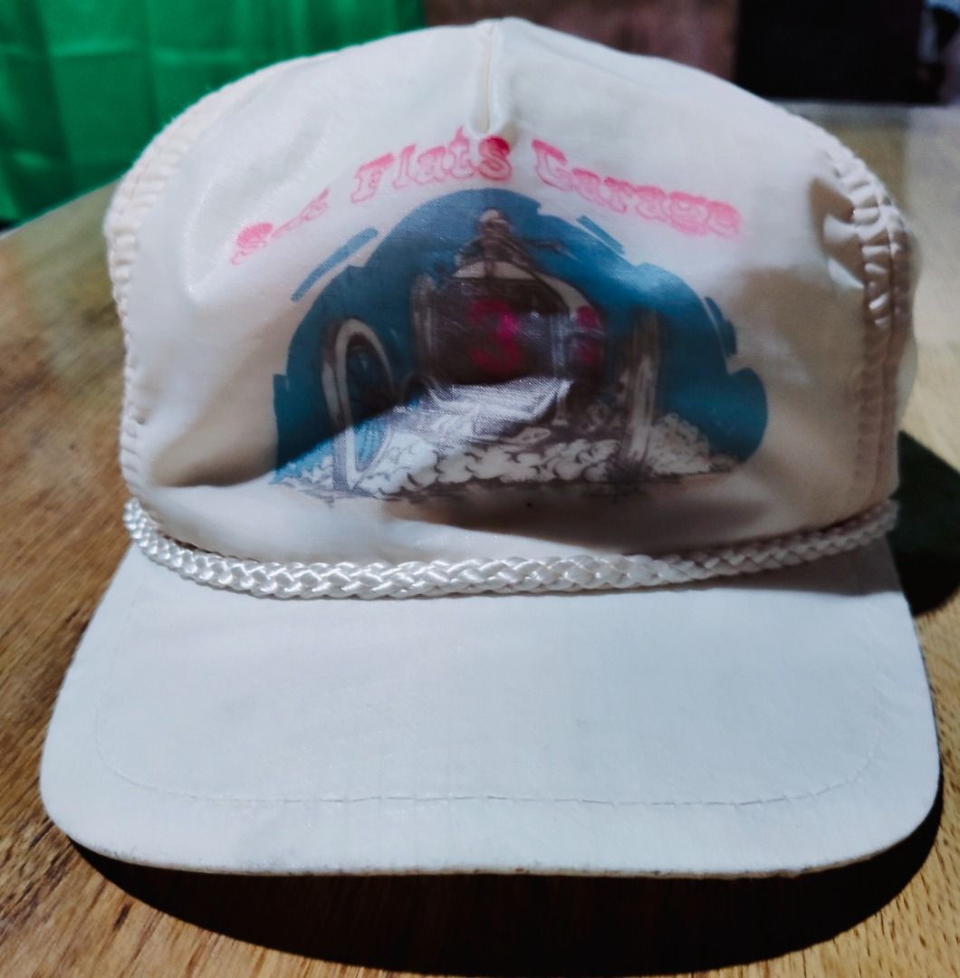 Vintage Caps (Salt flat Garage) 90s (Category: Caps & Hats) located in Dimiao. Submitted by knsclothingapparel_2025 (Listing ID 1438420999, Image 1). Description: Vintage cap salt flat garage 90s. Need wash tambak from balikbayan box from USA!!!.