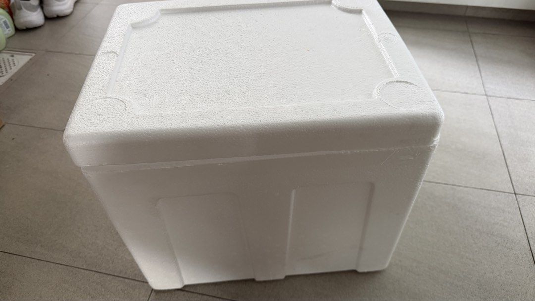 White Foam Cooler Box456468785666478080